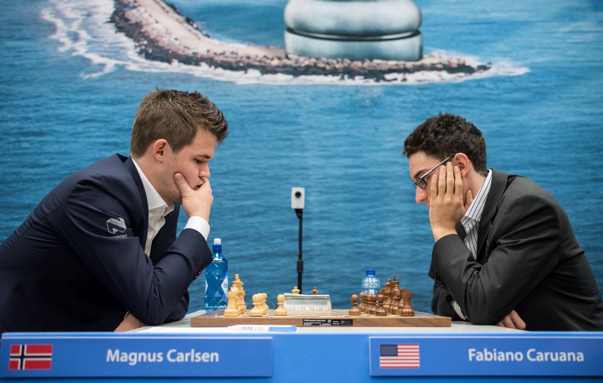 Championnat du monde d’échecs 2018 : Carlsen et Caruana, un cas intéressant